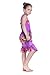 Girl Purple Floral Hawaiian Luau Dress in Various Styles