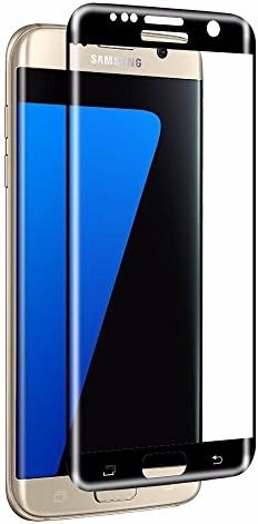 Black Full Coverage For Samsung Galaxy S7 edge Tempered Glass Screen Protector
