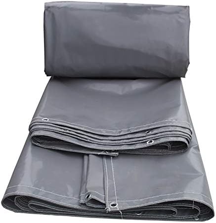 Tarpaulin Heavy Duty Thicken Tarps Rainproof Knife Scraper Cloth Truck Shed Tent 600G/M² (Size : 3M×4M)