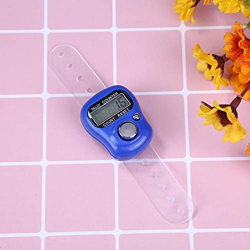 image for Vipeco Stitch Marker Row Finger Ring Counter Electronic Tally Counter 