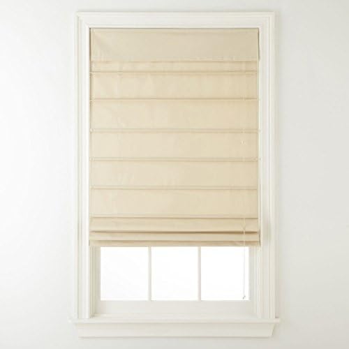 Window Blind Store Thermal Lined Roman Shades Dune 27x64