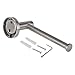 HOMEIDEAS Toilet Paper Roll Holder SUS304 Stainless Steel Bathroom Tissue Paper Holder Wall Mount, Brushed Finish