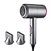 Ionic Hair Dryer, LARMHOI 2000W Professional Salon Negative Ionic Hair Blow Dryer with 3 Heat Settings, 2 Speed & One Cool Settings,2 Concentrator Nozzles, Fast Drying Blow Dryer for Home, Salon Use
