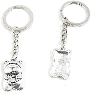 10 x Keychain Keyring Key Ring Chain Jewelry Findings V4RR8 Bear Doll