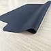 HomeDo Waterproof Silicone Placemats, Non-Stick Baking Mat, Non-Slip Dining Table Mat for Kids/Baby/Children, Heat Resistant Insulation Countertop Protector Pads (Black, 15.75x11.81Inch-4pack)