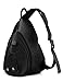 SEEU 32L Oversized Sling Bag Backpack, Crossbody Bag Gym Backpack Outdoor Hiking Travel Bag for Men Women Kids