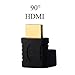 Exinoz HDMI Adapter Kit (90 Degree and 270 Degree) for Chromecast, Roku, Fire TV