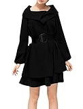 Allegra K Winter Ladies Long Sleeves Slipover Elastic Cuffs Dress