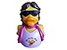 CelebriDucks - Jumpin' Quack Splash - The Floating Stones - Floating Rubber Ducks - Collectible Bath Toy Gift for Kids & Adults of All Ages
