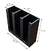 HAITIAN Paper Cup Holder 4mm Thickness ABS Material Color Black (3 Compartments)