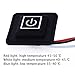 Clothing Electric Heating Pads, DDSKY 5pcs Adjustable 3 Gear Temp Carbon Fiber Heated Sheet Piece, Waterproof Warmer Heater for Winter Camping Lightweight - USB Charging