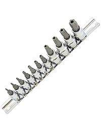 Anytime Tools Conjunto de brocas inalterables, 11 unidades, con forma de estrella de cinco puntas