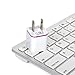 Wall Charger, 5 Pack 1A/5V Two-Tone Universal USB Ac Wall Travel Power Charger Adapter for iPhone 6/6S Plus 4/5/5S Samsung Galaxy HTC LG Huawei Google BLU 4/5/6/7 and Most Android Phones 5 Colors