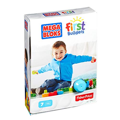 Fisher-Price Construction Set Mega Bloks First Builders 7 PCS