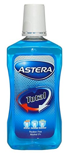 Ополаскиватель для рта astera active+total New300/18 (3800013511978)