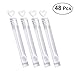NUOLUX Bubble Sticks Wand,Wedding Bubble Wand Heart Tube Bubble Stick,48pcs(Only Tube)