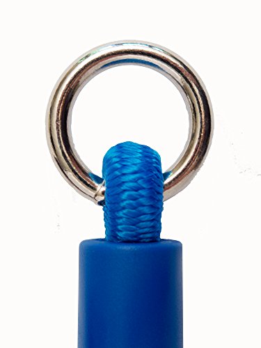Jerk-Ease Bungee Dog Leash Extension - Medium Blue