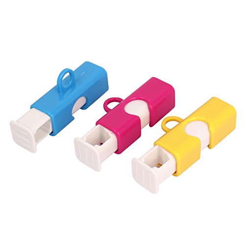 Freezer Food Fresh Snack Storage Bag Closer Sealer Sealing Clip 3pcs