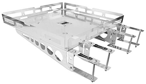 Mount-n-Lock GennyGo RV 4-Inch Bumper-Mounted Generator and Cargo Carrier Tray Kit (TM) (24" x 24", Aluminum-Heavy Duty)