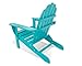 POLYWOOD AD5030AR Classic Folding Adirondack Chair, Height: 35.00