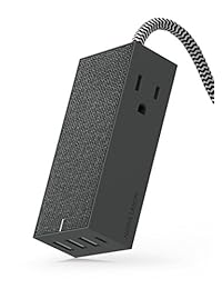 Native Union   Extensión de alimentación inteligente para HUB (incluye 4 puertos USB, 1 puerto USB C, 2 salidas de CA, carga rápida para iPhone, iPad, smartphones, ordenadores y tabletas), Pizarra