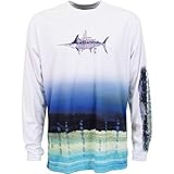 Guy Harvey Long Sleeve Performance Marlin Pro UVX T-Shirt