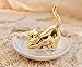 PUDDING CABIN Cat Ring Holder Dish for Jewelry - Trinket Dish for Ring Earrings Bracelet Tray