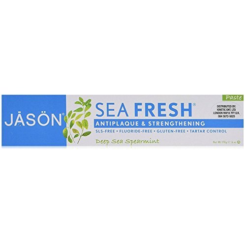 Jason Sea Fresh Antiplaque & Strengthening Toothpaste, Deep Sea Spearmint 6 oz Pricepulse