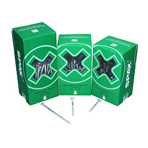 SPAX Justierschraube Flachkopf Halterillen T-Star plus WIROX 6 x 90 mm 100 Stück