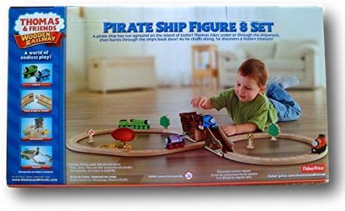 thomas the train pirate ship figure 8 set