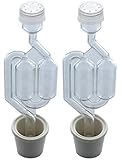 Twin Bubble Airlock and Carboy Bung (Pack of 2)