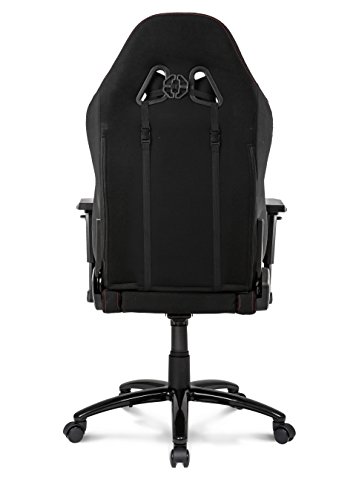 AKRacing Core Series EX-Wide Gaming Chair with Wide Seat, High and Wide Backrest, Recliner, Swivel, Tilt, Rocker and Seat Height Adjustment Mechanisms with 5/10 warranty - Black/Red