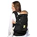 LÍLLÉbaby Complete Original Ergonomic 6-in-1 Baby Carrier Newborn to Toddler - with Lumbar Support - for Children 7-45 Pounds - 360 Degree Baby Wearing - Inward and Outward Facing - Black