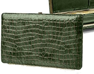 Abas Full Frame Clutch in Mosaic (772-91) (Green)