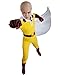 Mens Miccostumes One Punch Man Saitama Cosplay Costume Including Boots Cover m