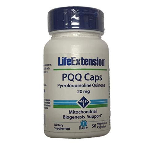Life Extension PQQ Caps, 20 Milligrams, 50 Vegetarian Capsules Life Extension PQQ Caps, 20 Milligrams, 50 Vegetarian Capsules