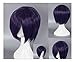 Kadiya Short Purple Synthetic Hair Anime Cosplay Wigs Synthetic Hair