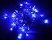 Karlling Battery Operated Blue 40 LED Fairy Light String Wedding Party Xmas Christmas Decorations(Blue)