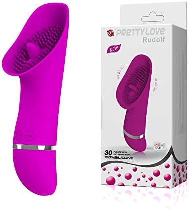 DIow Vibration 30 Power Handheld Sized Clitoris Silicone Body Vibration Electric Massage Vibration Machine (Color: Purple)