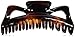 Caravan Jumbo Hair Claw in Tortoise Shell Color of Celluloid Acetate