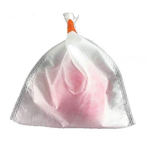 EASYBUY 50 PCS Fruit Plants Flowers Seeds Protection Netting Bags,fruit Insect Bird Proof Bag, Grape Bagging for Plant Fruits Flower,White,18 x 20cm