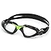 Aqua Sphere Kayenne Swim Goggles with Clear Lens (Black/Green)