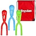 Snowball Maker 3PCS Snowball Maker Tool with Handle for Snow Ball Fights, Snow Toys Kids Winter Outdoor Toys Snow Ball Clip Snow Games for Kids and Adults