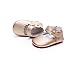 HONGTEYA Baby Girls Ballet Dress Shoes - Mary Jane Soft Sole Sidebow Toddler Moccasins