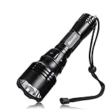 Genwiss Dive Light, Diving Flashlight Underwater Lights Scuba Diving Flashlight, 3000 Lumens Underwater 80M Flashlight for Diving Activities, Torch Light with Rechargeable Battery and USB Charge
