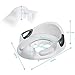 Potty Training Seat for Toddlers Toilet Seat Kids Potty Trainer Seats with Soft Cushion Handles for Round Oval Toilets Double Anti-Slip Design and Splash Guard for Boys and Girls (White)