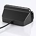 FanTEK USB Type C Charging Dock Charger Station Compatible Samsung Galaxy S9 S8 Plus Note 8, LG G6 V20, OnePlus 5, Microsoft Lumia 950 XL, HTC 10, Google Pixel, Moto Z Force Droid, BLU Vivo 5, Black
