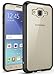 J7 Case, LK [Air Hybrid] Ultra Slim Shockproof [Crystal Clear] Back Protective Case + TPU Bumper Cover for Samsung Galaxy J7 (Black)