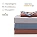 Sleep Zone® Classic NanoTex® Cooling Sheet Set Nutmeg / Queen