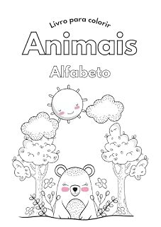 Livro ANIMAIS DE A-A-Z: APRENDE AS LETRAS PINTANDO OS TEUS ANIMAIS FAVORITOS!